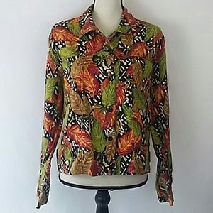 Chico's Fall Fashion Autumn Print